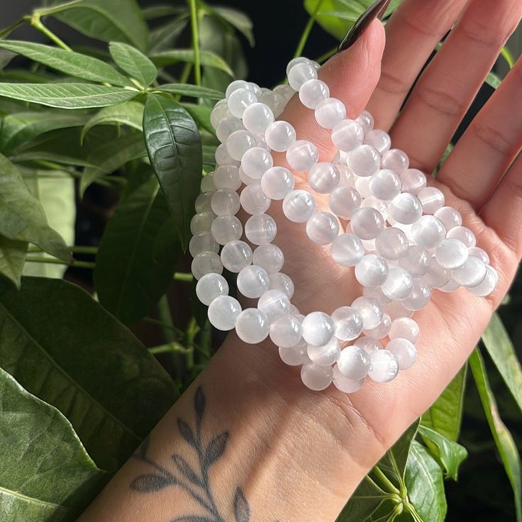 Selenite Bracelet