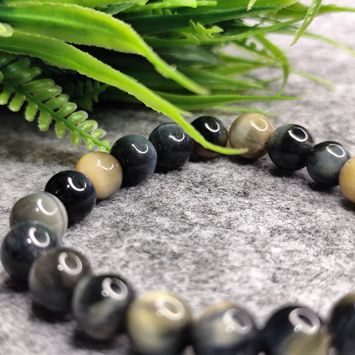 Golden-blue Tiger eye Bracelet