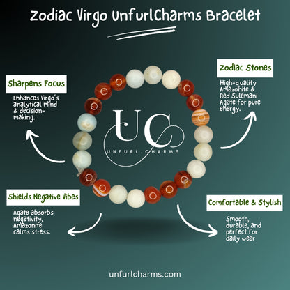 Unfurlcharms Zodiac Virgo Bracelet