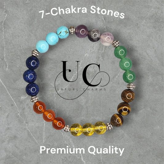 Seven-Chakra Stones Bracelet